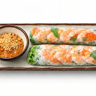 A3. Shrimp Spring Roll (Goi Cuon Tom)