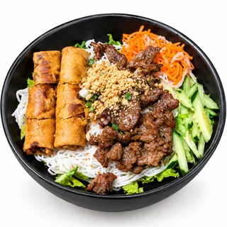 SP1. Grilled Pork & Egg Rolls (Bun Thit Heo Nuong & Cha Gio)