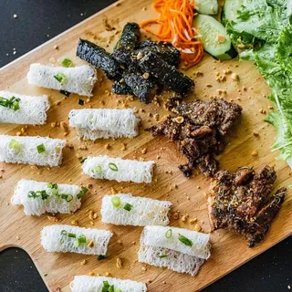 SP4. Grilled Pork with Angel Hair Noodles (Banh Hoi Thit Heo Nuong)