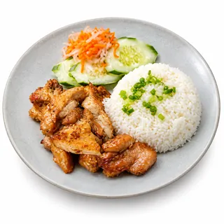C6. Grilled Chicken (Com Ga Nuong)
