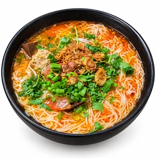B10. Vietnamese Crab Noodle Soup (Bun Rieu)