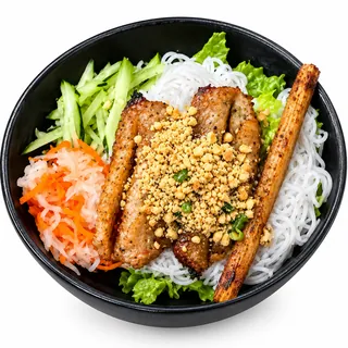 B5. Sugarcane Shrimp (Bun Chao Tom)